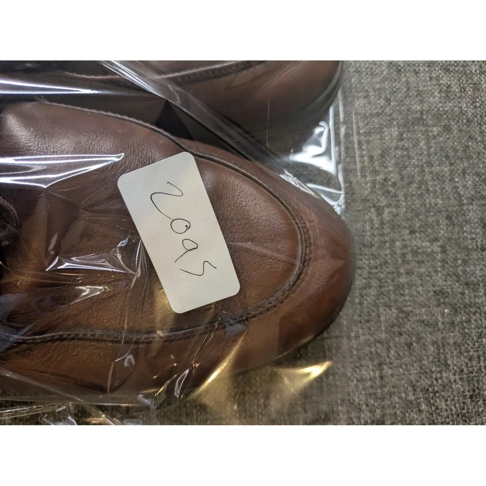 Allen Edmonds Passenger Brown Leather Oxford Dress Shoes Mens Size 12 Casual